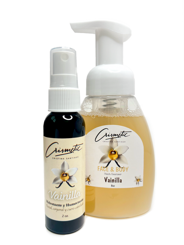 Vanilla Duo                                  Includes Vanilla Foam Cleanser & Vanilla Elixir
